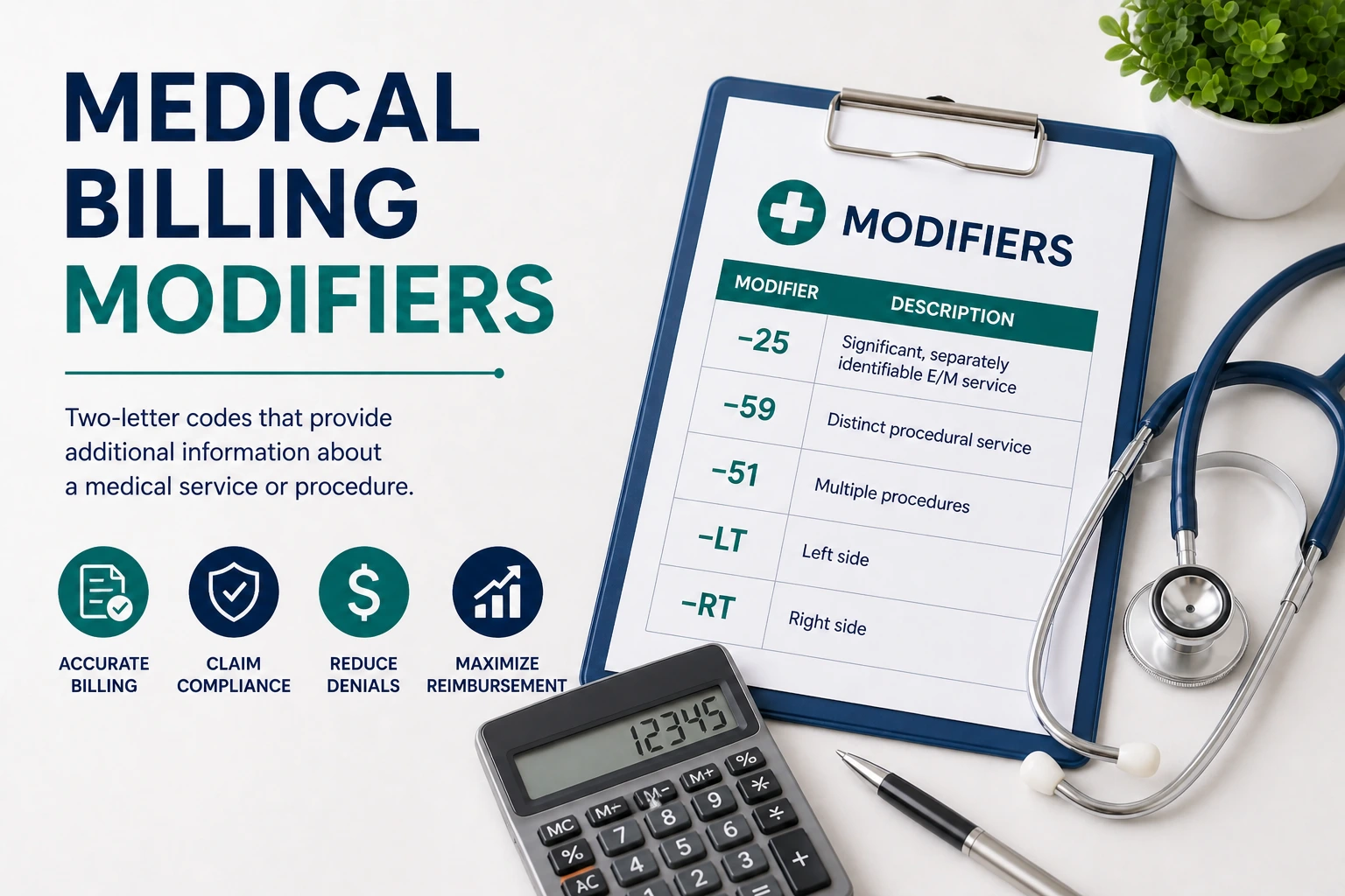 E Modifiers Explained Medical Billing Modifiers: A Simple Guide for Providers